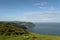 View over Lynmouth from Countisbury, Exmoor, North Devon