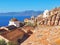 View over the medieval town of Monemvasia, Greece