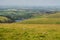 View over Meldon Reservoir, Dam, Viaduct, Dartmoor National Park, Devon