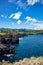 View over the northwest coast, Capelas, SÃ£o Miguel Island, Azores, AÃ§ores, Portugal, Europe