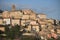 View over the old town of Spinetoli, Ascoli Piceno province, Marche region, Central Italy