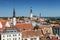 View over Old Town in Tallinn