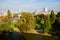 View over Paris from the Temple de la Sybille
