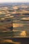 View over patchwork of farms in autumn, Palouse Valley, eastern