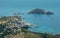 View over Port of Centuri on Cap Corse in Corsica