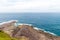 View over remote Green Cape Headland coastline