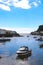 View over the river mouth in porthmadog snowdonia north wales