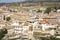 View over Rubielos de Mora town, province of Teruel, Aragon, Spain