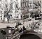 View over Saint Michel bridge in Paris