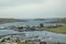 View over Scalloway, Shetland Islands, Scotland