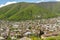 View over Sheki town in Azerbaijan