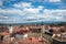 View over Sibiu city in Romania