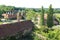 View over Sissinghurst Castle in Kent in England in the summer.