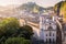 View over Stadt Salzburg in the morning in summer, Salzburg