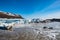 View over Svinafellsjokull glacier in Vatnajokull national park in Iceland