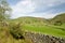 View over Swaledale from path above Reeth in Yorkshire Dales