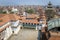 View over temples in Durbar Square, Kathmandu, Nepal