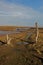 A view over Thornham Marsh, North Norfolk.