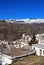 View over town roofotps, Bubion, Spain.