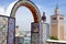 View over tunis and median to the mosque