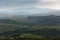 view over Tuscany hills Montalcino