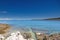 View over typical coast landscape of Istria in summer