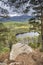 View over Uath Lochans at Glen Feshie in Scotland.