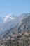 View over upper pisang, nepal