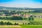 View over village of Gastern Lower Austria in summer.