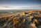 View over yorkshire moorland