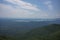 The view of Overlook Mountain in the Catskills