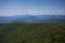 The view of Overlook Mountain in the Catskills