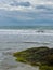 View of the Pacific Ocean from beach in Costa Rica