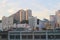 View of packed apartments in Hong Kong