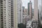 View of packed apartments in Hong Kong