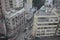 View of packed apartments in Hong Kong