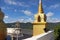 View from pagoda Khao Hua Jook in Koh Samui in Thailand.