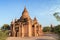 View of pagodas in Bagan