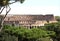 View from the Palatine Hill at the Colosseum, Rome, Lazio