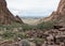 View from Palm Canyon, Kofa National Wildlife Refuge