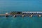 View of Pamban bridge in Rameshwaram. First indian bridge, which connects Pamban island and mainland India.