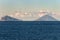View of Panarea and Stromboli islands