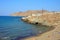 View of Panormos beach, Crete.