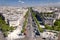 View on Paris from Arc de Triomphe