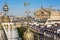 View of Paris from the roof of Printemps Department Store