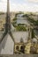 View of Paris from the top of Notre Dame Cathedral