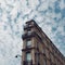 View of the parisian typical building in the centre of Paris, France