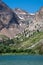 View of Parker Lake in the Eastern Sierra Nevada Mountains