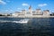 View on Parliament in Budapest from the Danube river