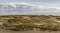 View from Parnidis Dune. Clouds, sand and sea